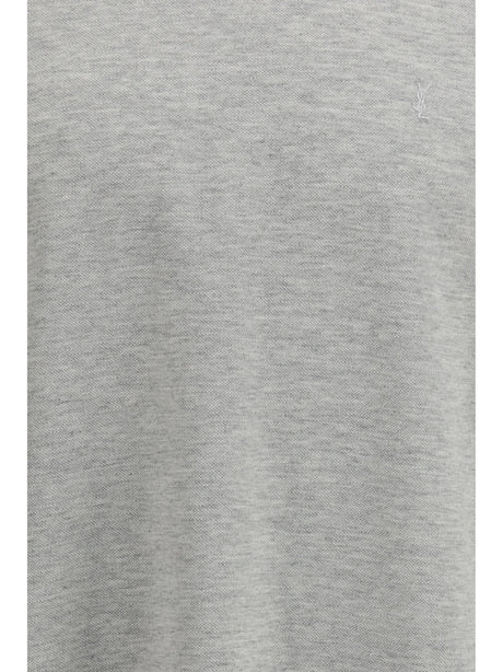 Saint Laurent Cassandre Piqué T-shirt - Lead