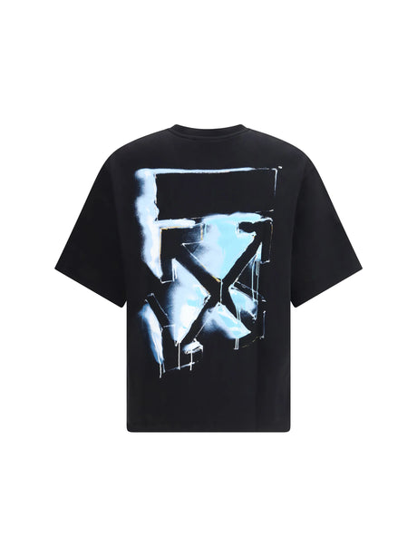 Off-White 3D Spray Arrow Skate T-shirt - Black