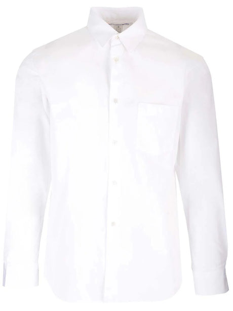 Comme Des Garcons Shirt Poplin Shirt - White
