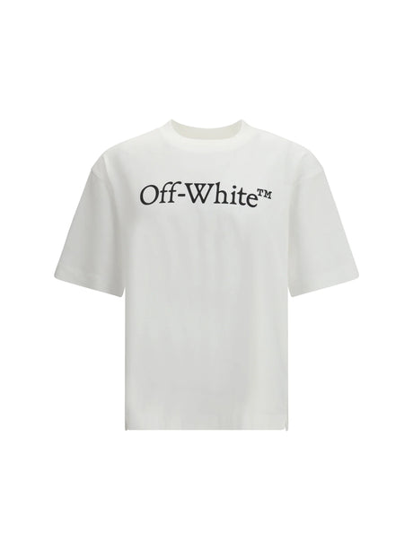 Off-White Big Bookish Skate T-shirt - White-Black