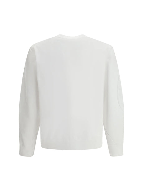 Givenchy Couture Seam Sweatshirt with logo - White
