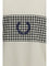 Fred Perry Tennis net-inspired graphic T-shirt - Ecru