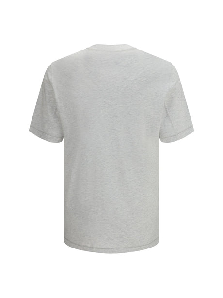 Brunello Cucinelli Cotton T-shirt - Perla+Grigio