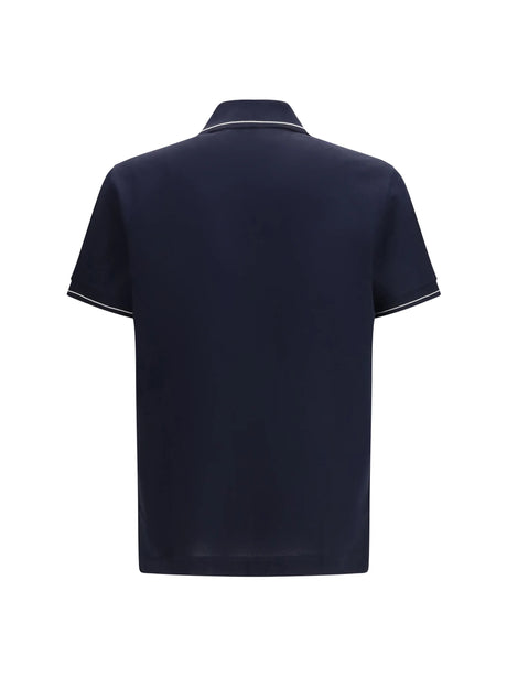 Ferragamo Gancini Polo Shirt - New Navy/White
