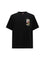 Kenzo Wild Tiger motif embroidered on the chest oversized T-shirt - Black