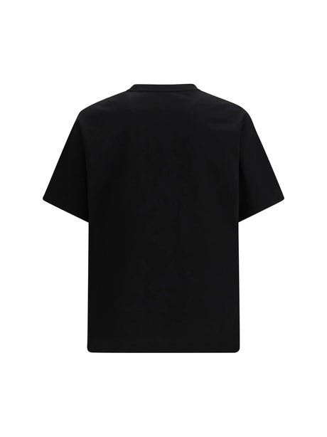 Kenzo Wild Tiger motif embroidered on the chest oversized T-shirt - Black