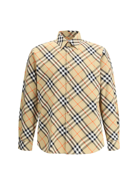 Burberry Archive Check Shirt - Sand Ip Check