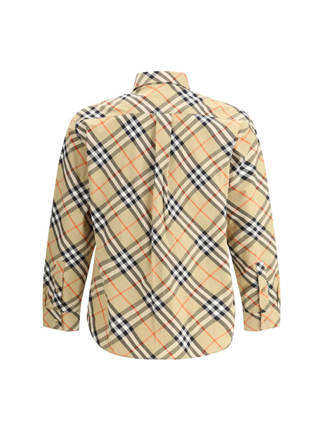 Burberry Archive Check Shirt - Sand Ip Check