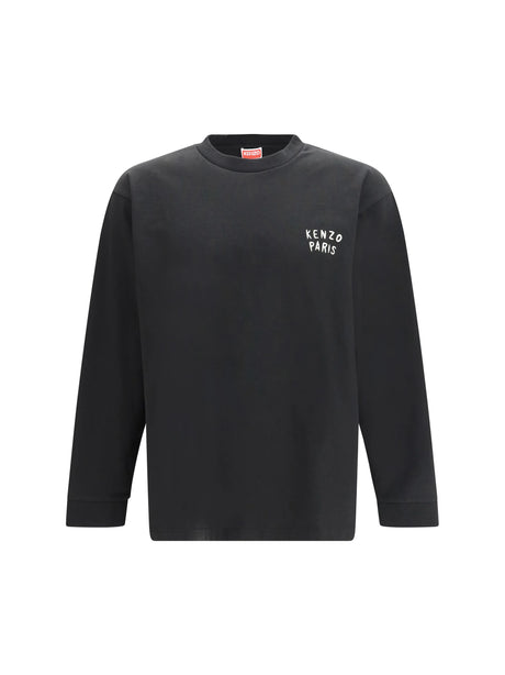 Kenzo Relaxed Fit Long-Sleeve T-shirt - Black