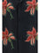 Valentino Papier Floral print linen bowling Shirt - Black/Magenta/Pink/Green