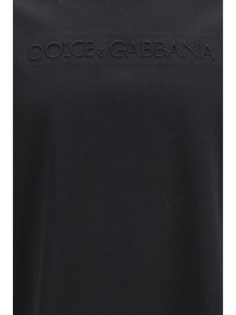 Dolce & Gabbana Cotton T-shirt with regular fit - Black