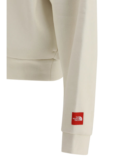 The North Face Red Box Hoodie - White Dune