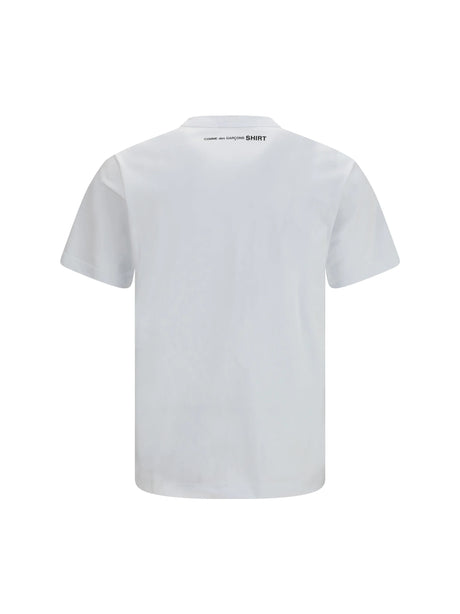 Comme Des GarçOns Shirt Short-sleeve crewneck T-shirt - White