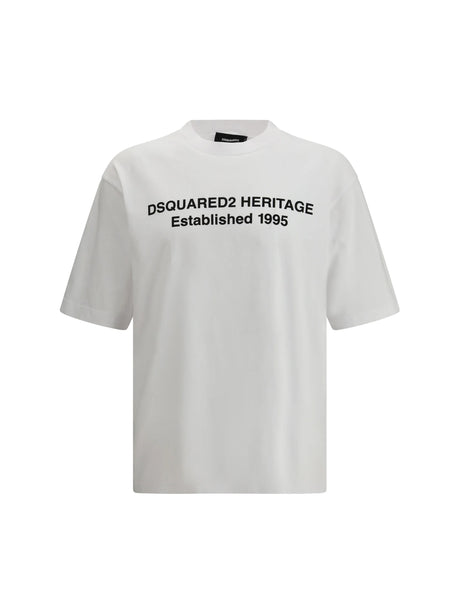 Dsquared2 Logoed T-shirt - White