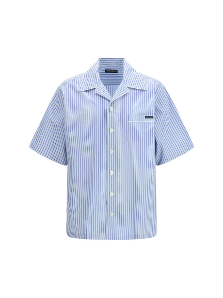 Dolce & Gabbana Striped poplin Hawaii Shirt - Rigato