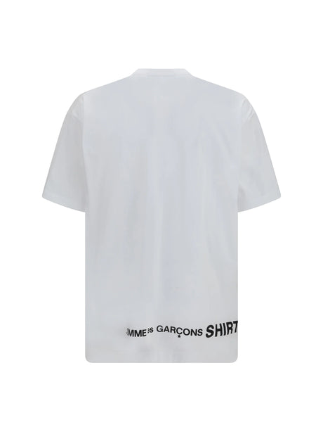 Comme Des GarçOns Shirt Oversized short-sleeve crewneck T-shirt - White