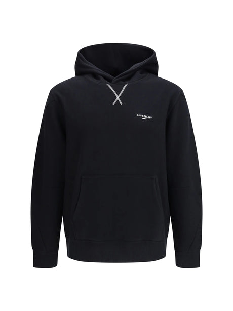 Givenchy Couture Seam Hoodie with logo - Black