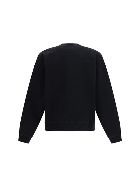 Dsquared2 Cotton crew neck Sweatshirt with logo print - Black