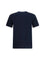 Burberry Short-sleeved T-shirt with a single Burberry Check stripe on both shoulders - Navy