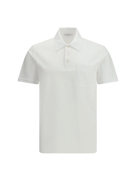 Givenchy Cotton Polo with logo - White