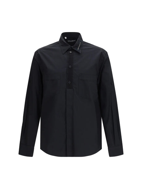 Dolce & Gabbana Cotton Shirt with pockets - Black