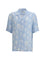 Alexander Mcqueen Skull-printed Hawaiian Shirt - Ice Blue