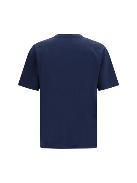 Saint Laurent Cassandre Piqué T-shirt - Navy