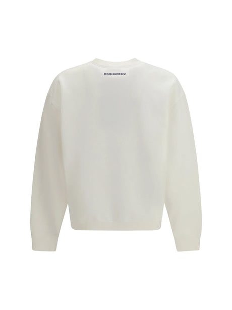 Dsquared2 Graphic print Sweatshirt - White
