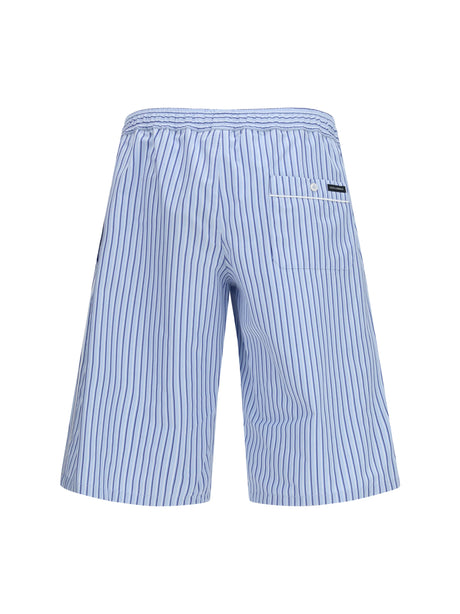 Dolce & Gabbana Striped poplin Shorts - Rigato