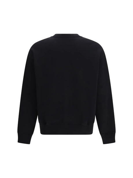 Moschino Printed organic cotton Sweatshirt - Patterned Black