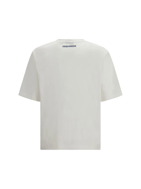 Dsquared2 Printed T-shirt - White