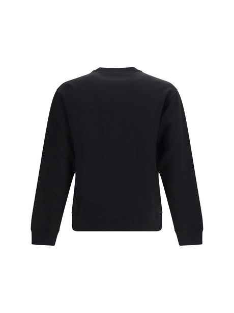 Valentino Cotton jersey crewneck Sweatshirt - Black