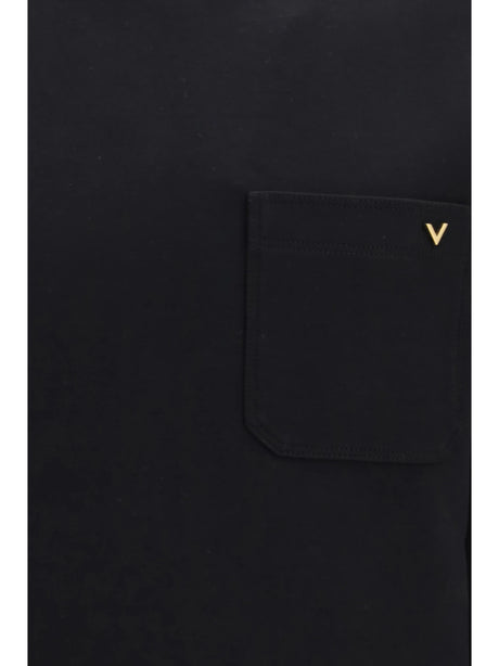 Valentino Cotton jersey crewneck Sweatshirt - Black