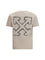 Off-White Script Arrow T-shirt - Pumice Stone