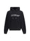 Off-White Big Logo Bookkish Over Hoodie - Black-White