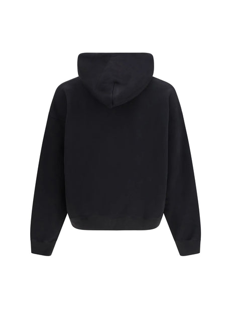 Off-White Big Logo Bookkish Over Hoodie - Black-White