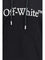 Off-White Big Logo Bookkish Over Hoodie - Black-White