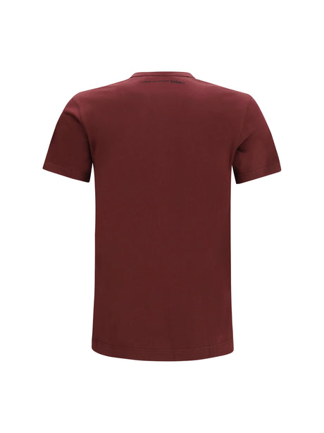 Comme Des GarçOns Shirt Short-sleeved cotton crewneck T-shirt - Purple