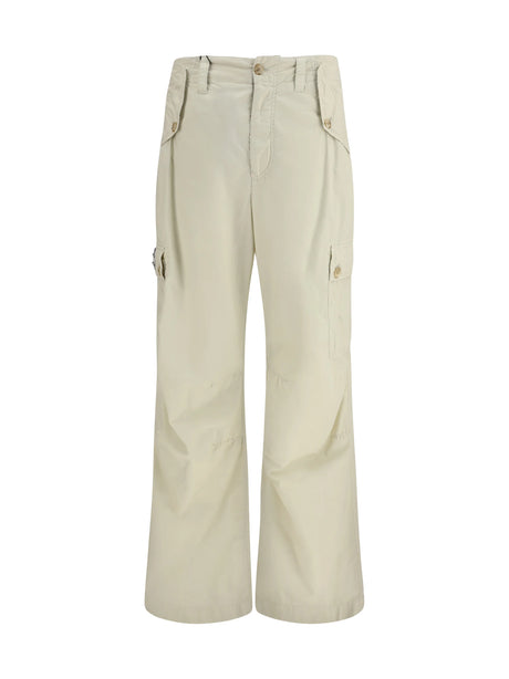 Dolce & Gabbana Poplin Pants - Pergamena Medium