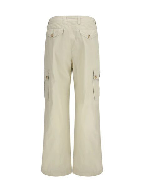 Dolce & Gabbana Poplin Pants - Pergamena Medium