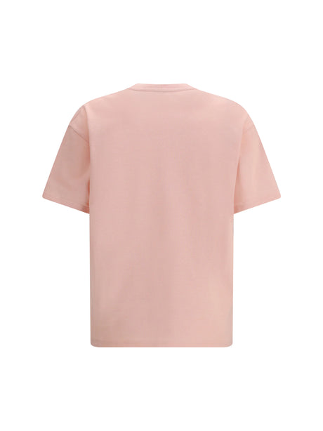 Saint Laurent Cassandre Piqué T-shirt - Fuxia