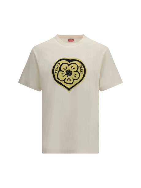 Kenzo Boke Heart Classic T-shirt - Ecru