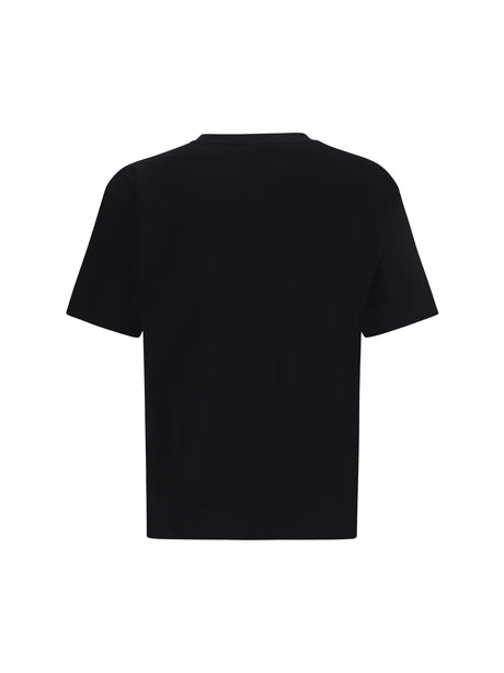 Valentino T-shirt with a “Made in Valentino” print - Black/Red