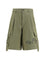 Comme Des GarçOns Shirt Cargo Shorts with print - Khaki