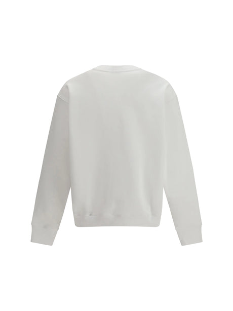 Moschino Printed organic cotton Sweatshirt - Patterned White