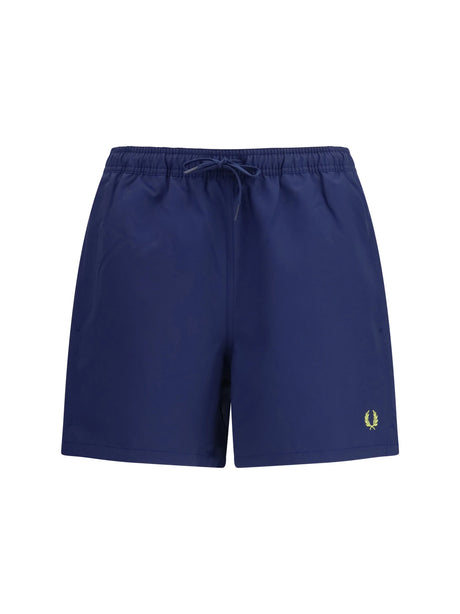 Fred Perry Swim Shorts - French Navy