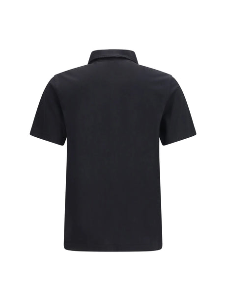 Burberry Piqué Polo Shirt - Black