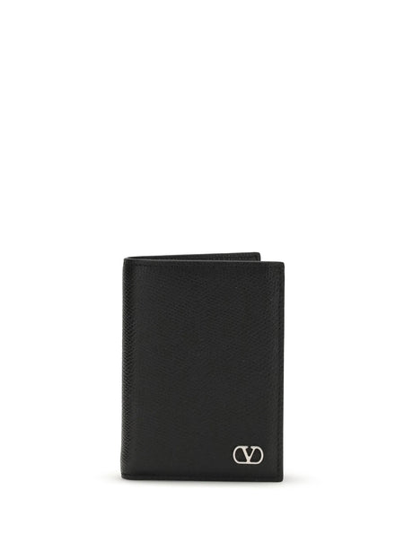 Valentino Garavani VLogo Signature Card holder - Black