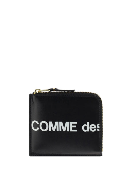 Comme Des Garcons Leather Wallet - Black