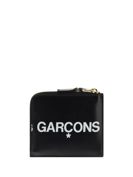 Comme Des Garcons Leather Wallet - Black